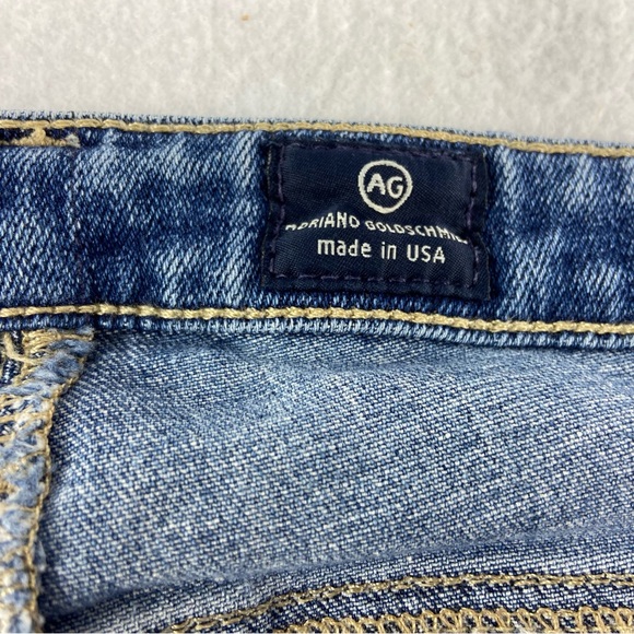Adriano Goldschmied Womens Jeans Size 28 The Stlit Cigarette Leg Inseam 28" - Picture 11 of 12